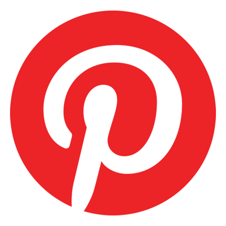 [CITYPNG.COM]Pinterest Social Media Round Logo - 900x900